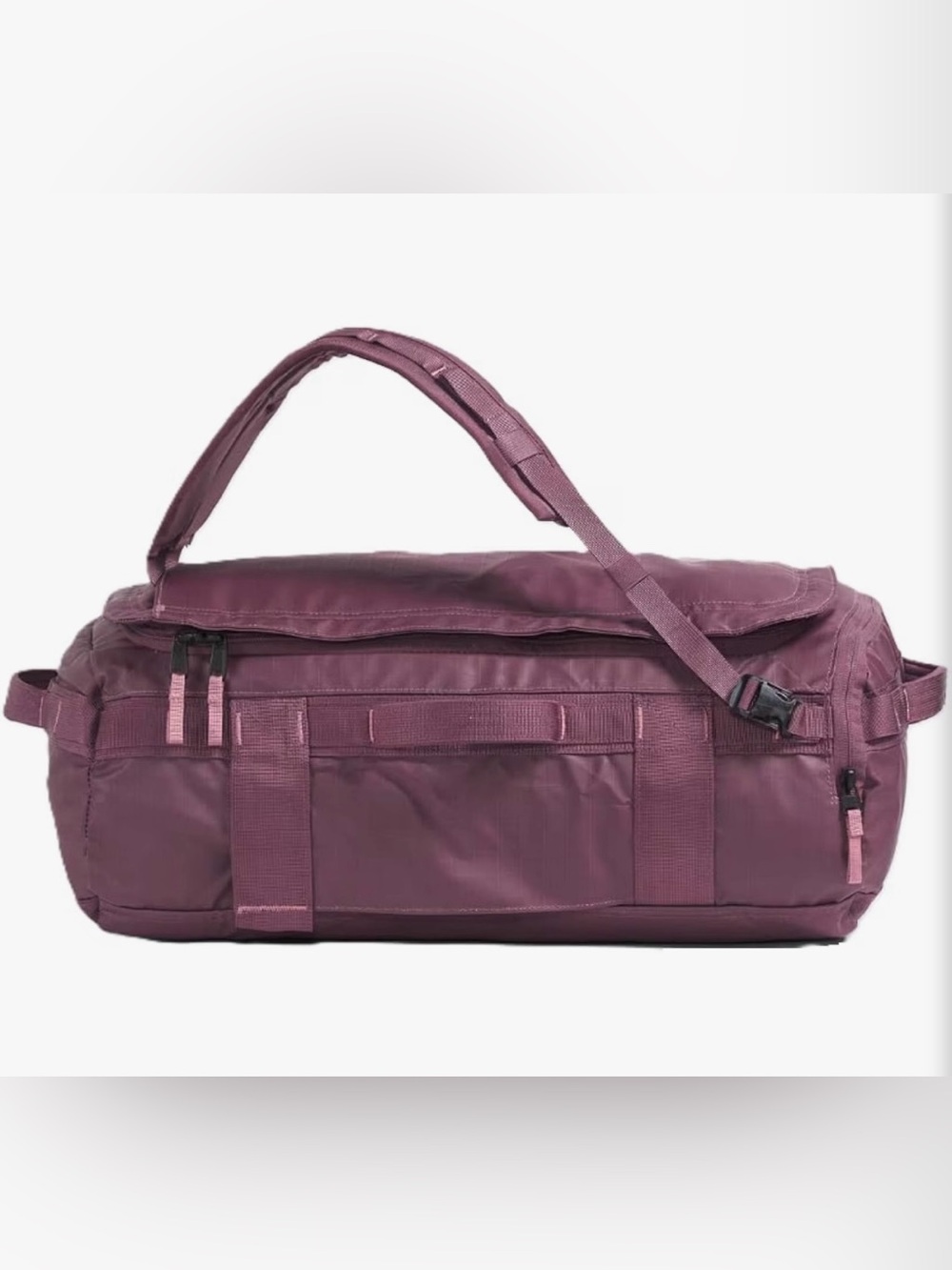 The North Face Base Camp Voyager Duffel 32L Midnight Mauve Backpack